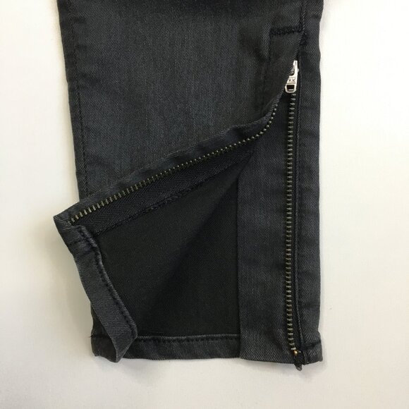 RAG & BONE For Intermix Faux Pockets Shoreditch Wash Zip Ankle Skinny Jeans - Picture 8 of 13